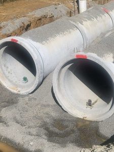 Culvert Pipe install