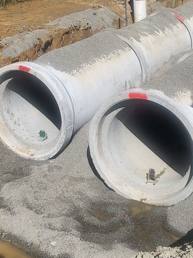 Culvert Pipe install