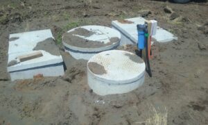 Aerogreen wastewater treatment system installed at a property