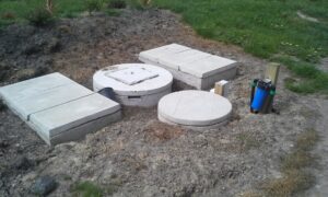 Airogreen wastewater treatment system installed at a property