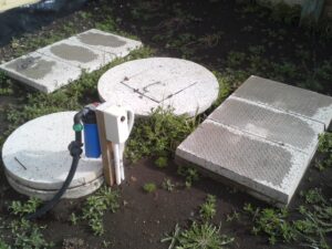 Aerogreen wastewater treatment system installed at a property